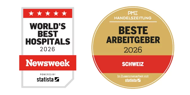 Logos Wordbest Hospital und Beste Arbeitgeber 2026