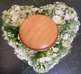 Blumenherz mit Aufsatz