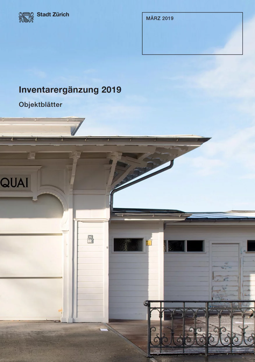 Inventarergänzung Objektblätter