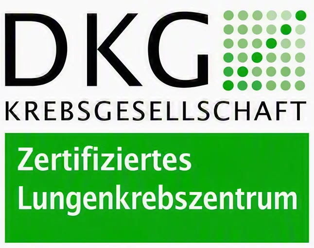 Logo DKG Zertifiziertes Lungenkrebszentrum