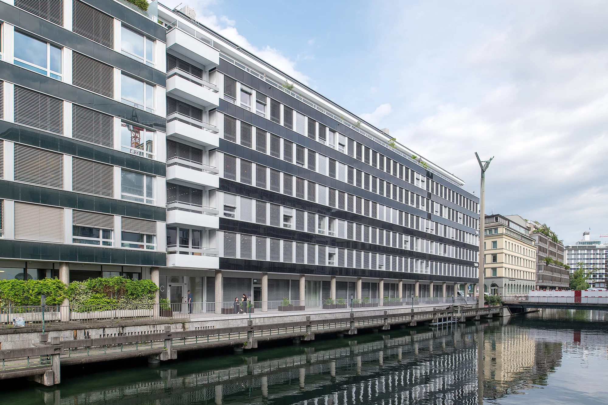 Aussenansicht SUVA Verwaltungsgebäude