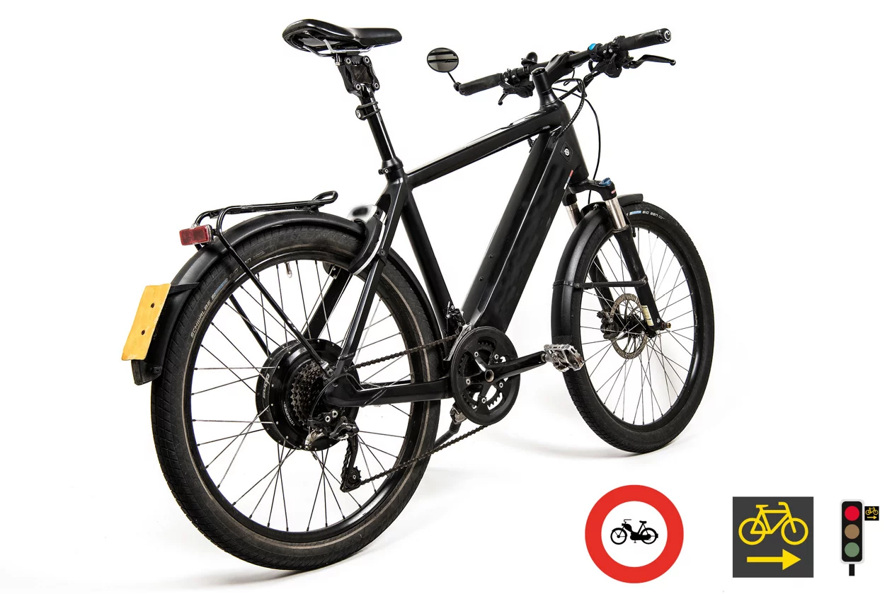 Elektro-Bike der Kategorie schnelle Motorfahrräder