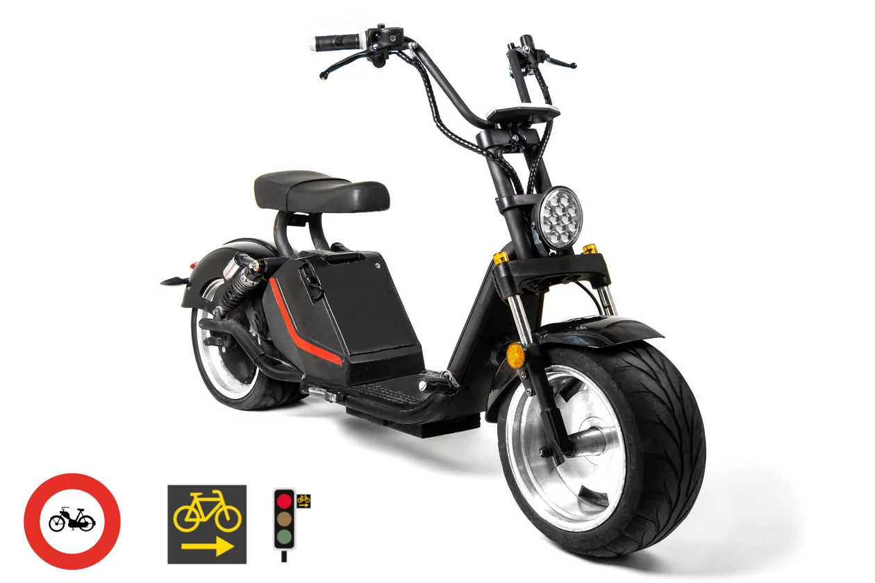 Elektro-Scooter der Kategorie Leicht-Motorfahrräder