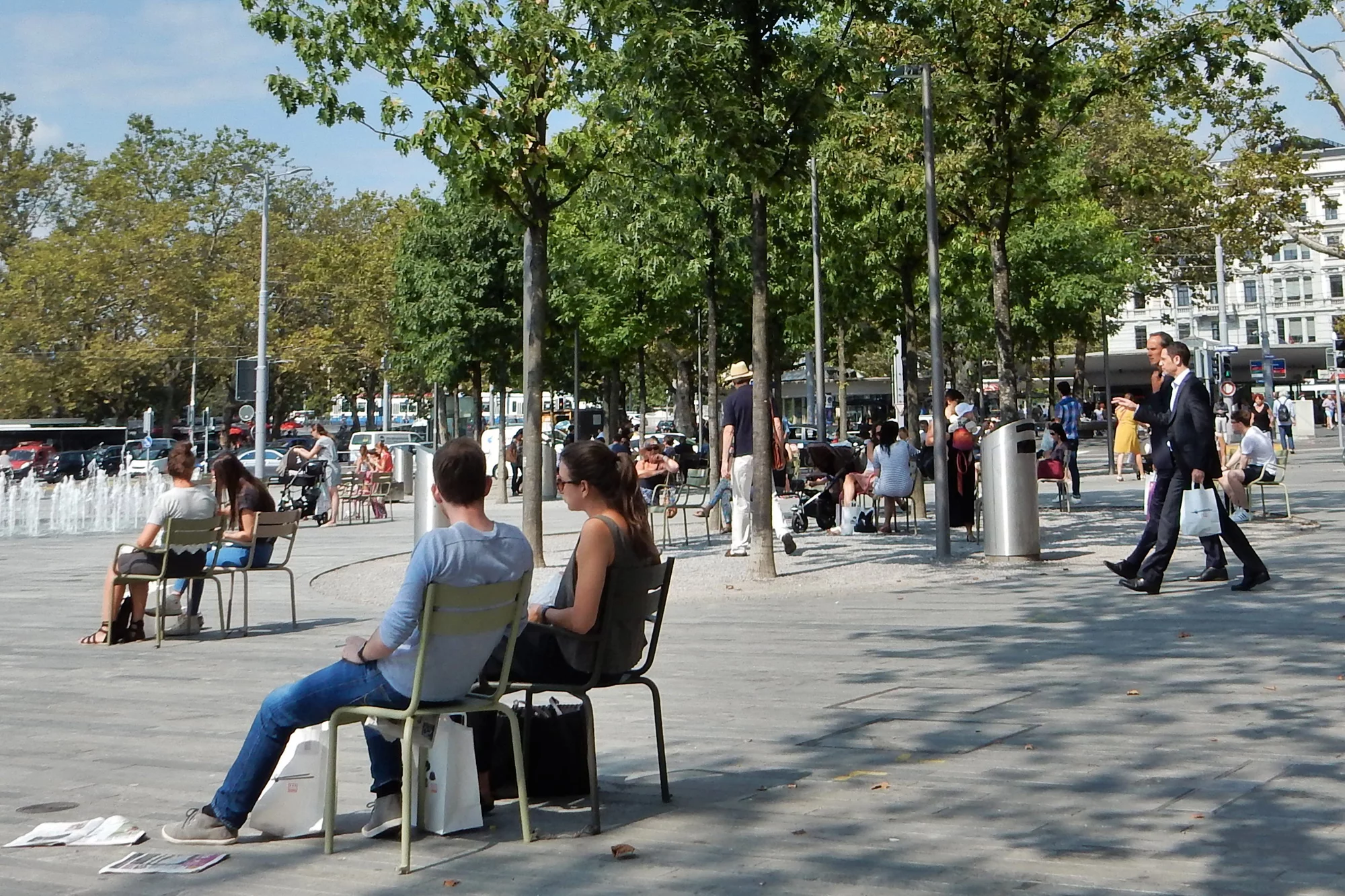 Sechseläutenplatz in Zürich