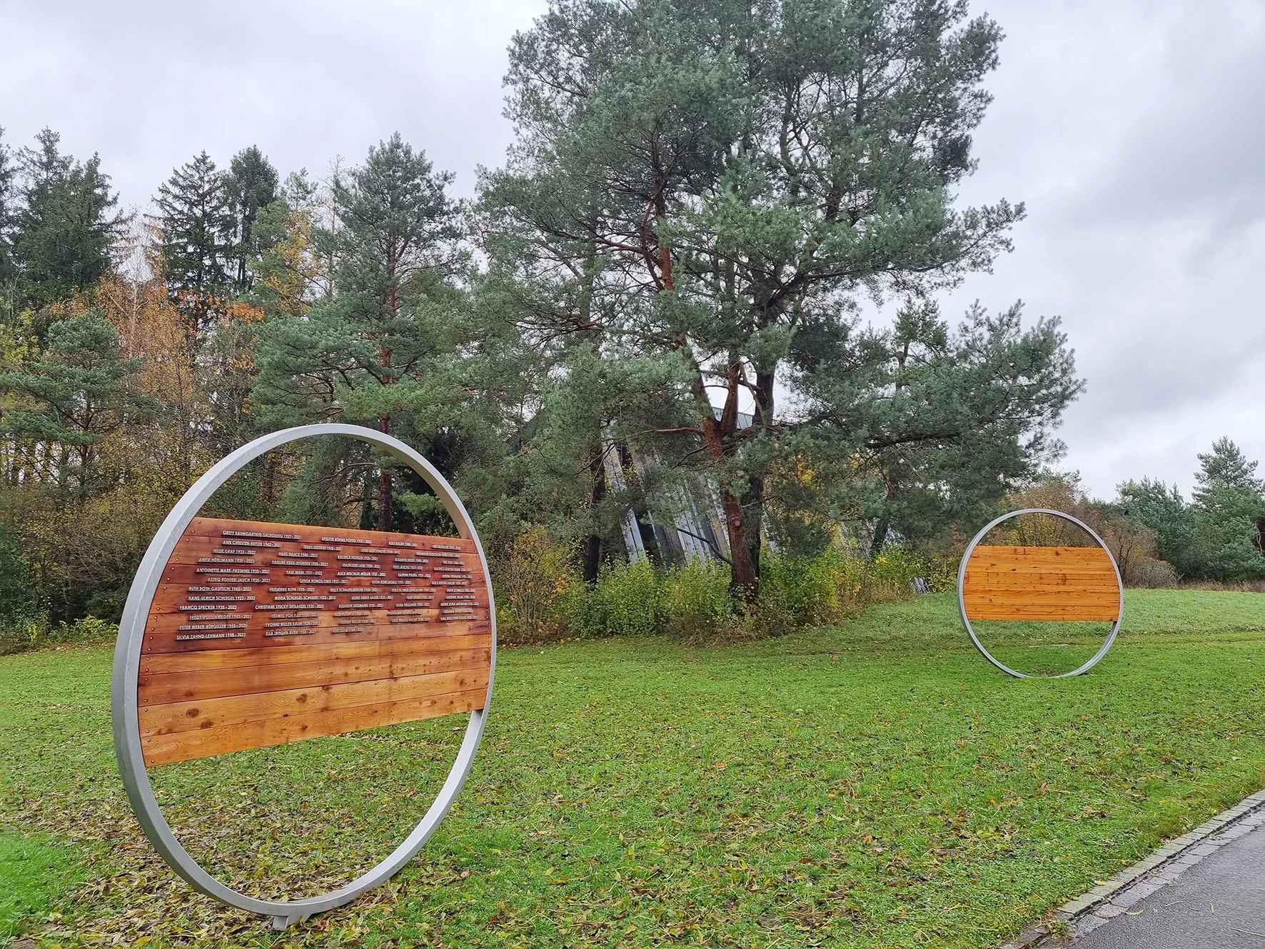 Gemeinschaftsgrab auf dem Friedhof Witikon