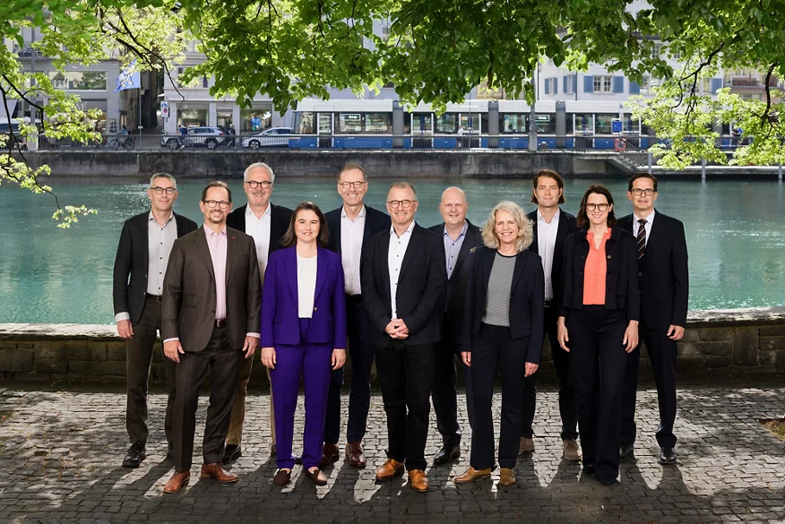 Stadtrat der Stadt Zürich, Legislaturperiode 2026-2030, offizielles Gruppenfoto Stadtkanzlei