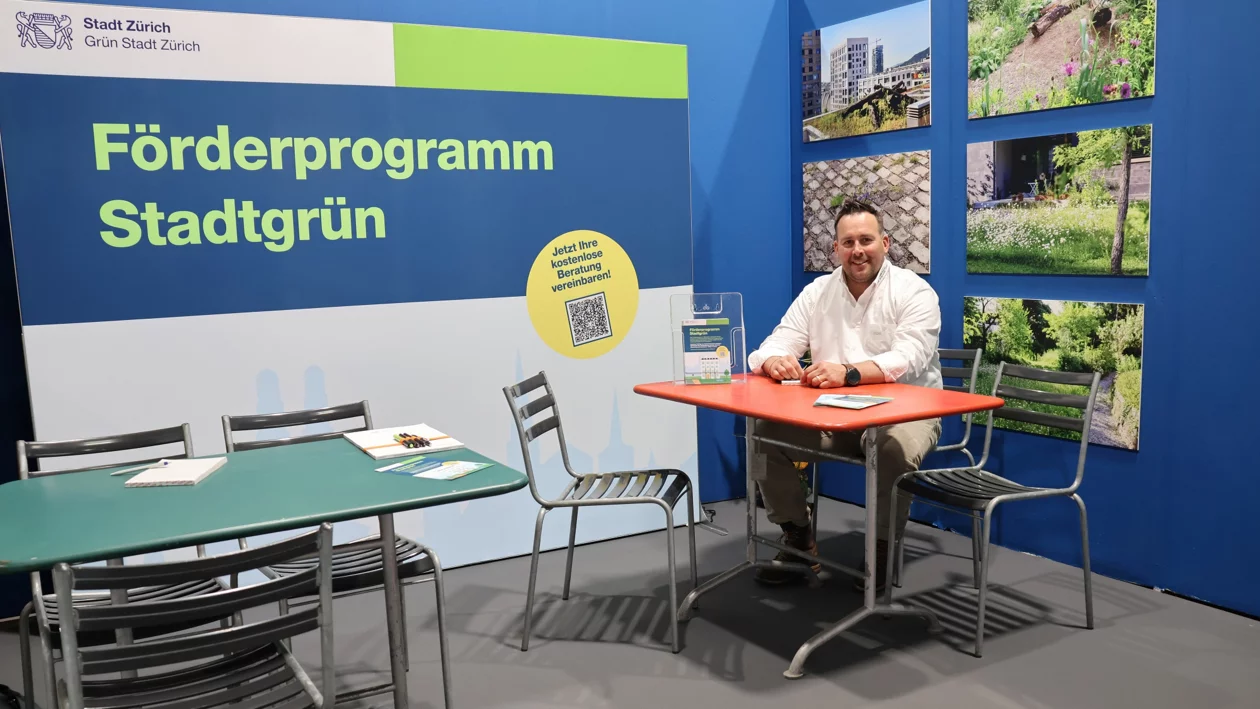 Kilian, Mitarbeiter bei Grün Stadt Zürich