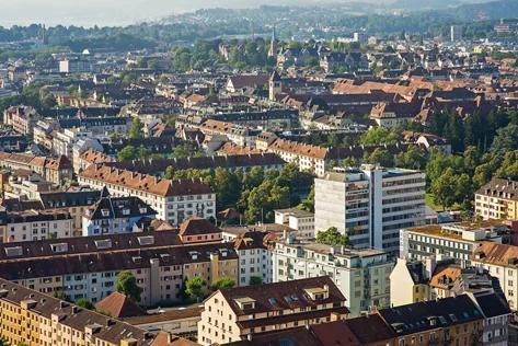 Das Bild zeigt das Tramdepot Oerlikon