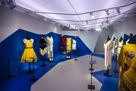 Blick in die Sonderausstellung «Honouring Our Future» 