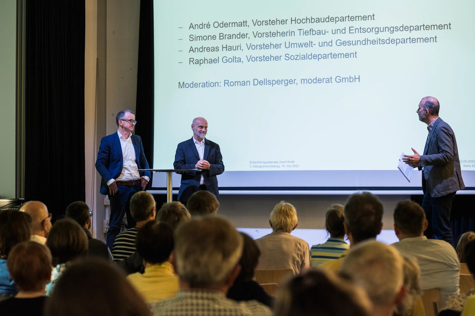 Begehung des Josef-Areals Januar 2020