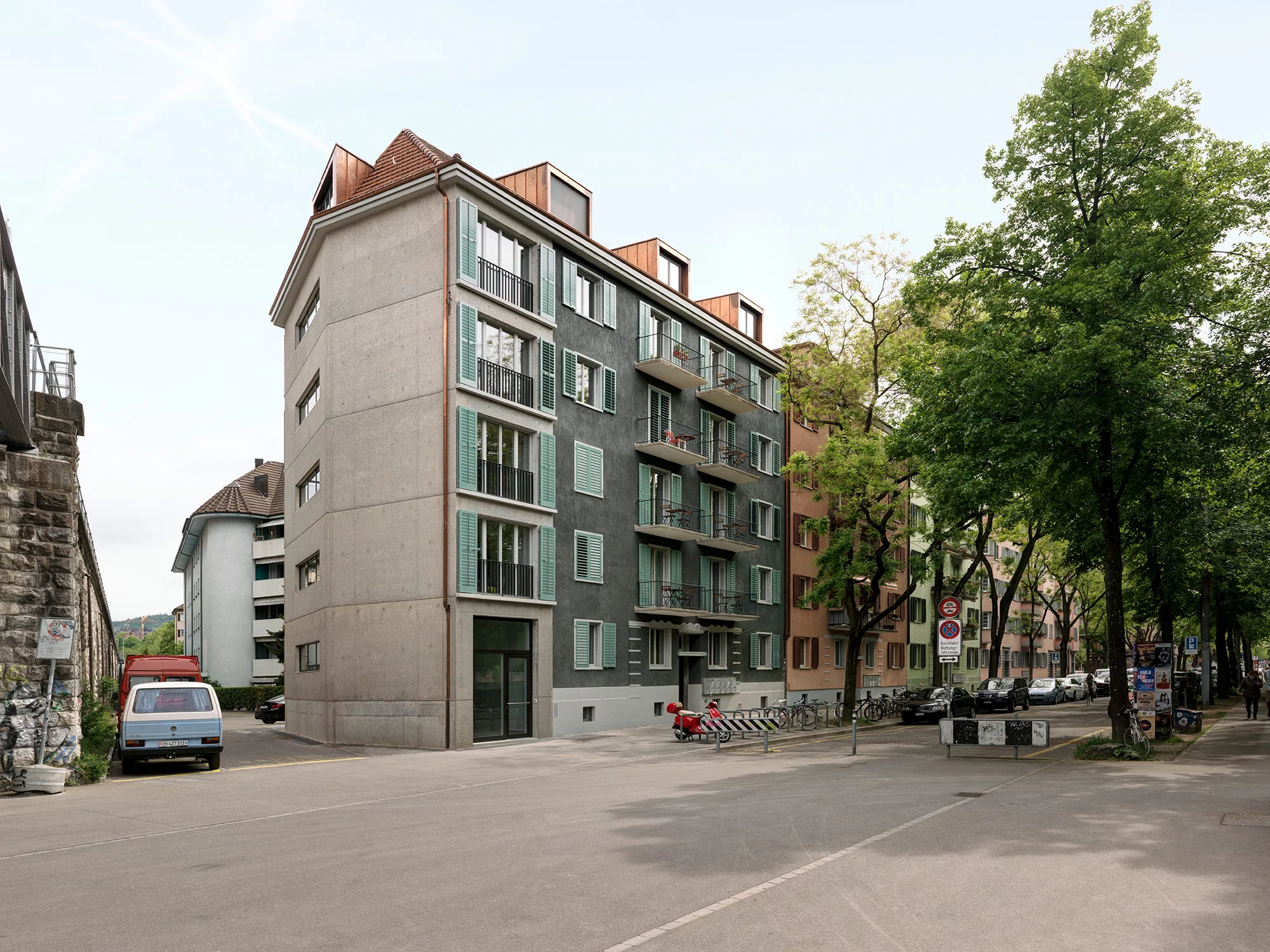 Aussenansicht Josefstrasse 198