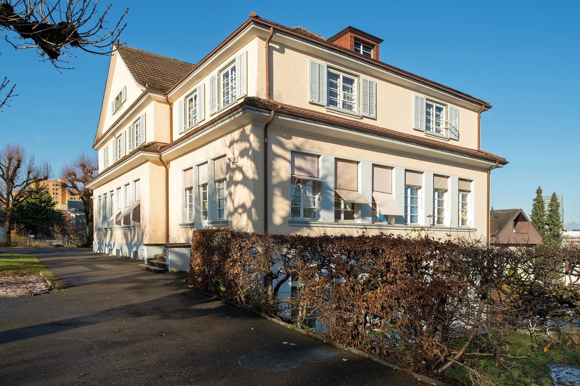 Aussenaufnahme des Kindergarten Salvatorstrasse.