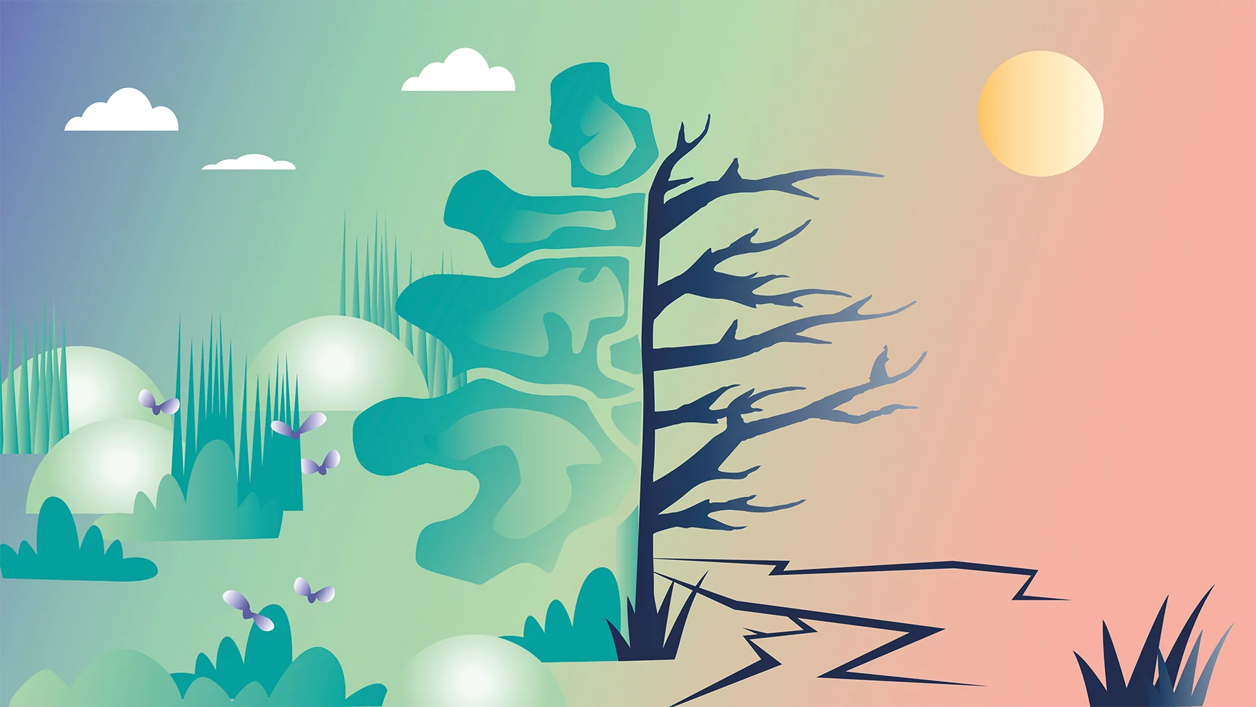 Illustration Klimawandel