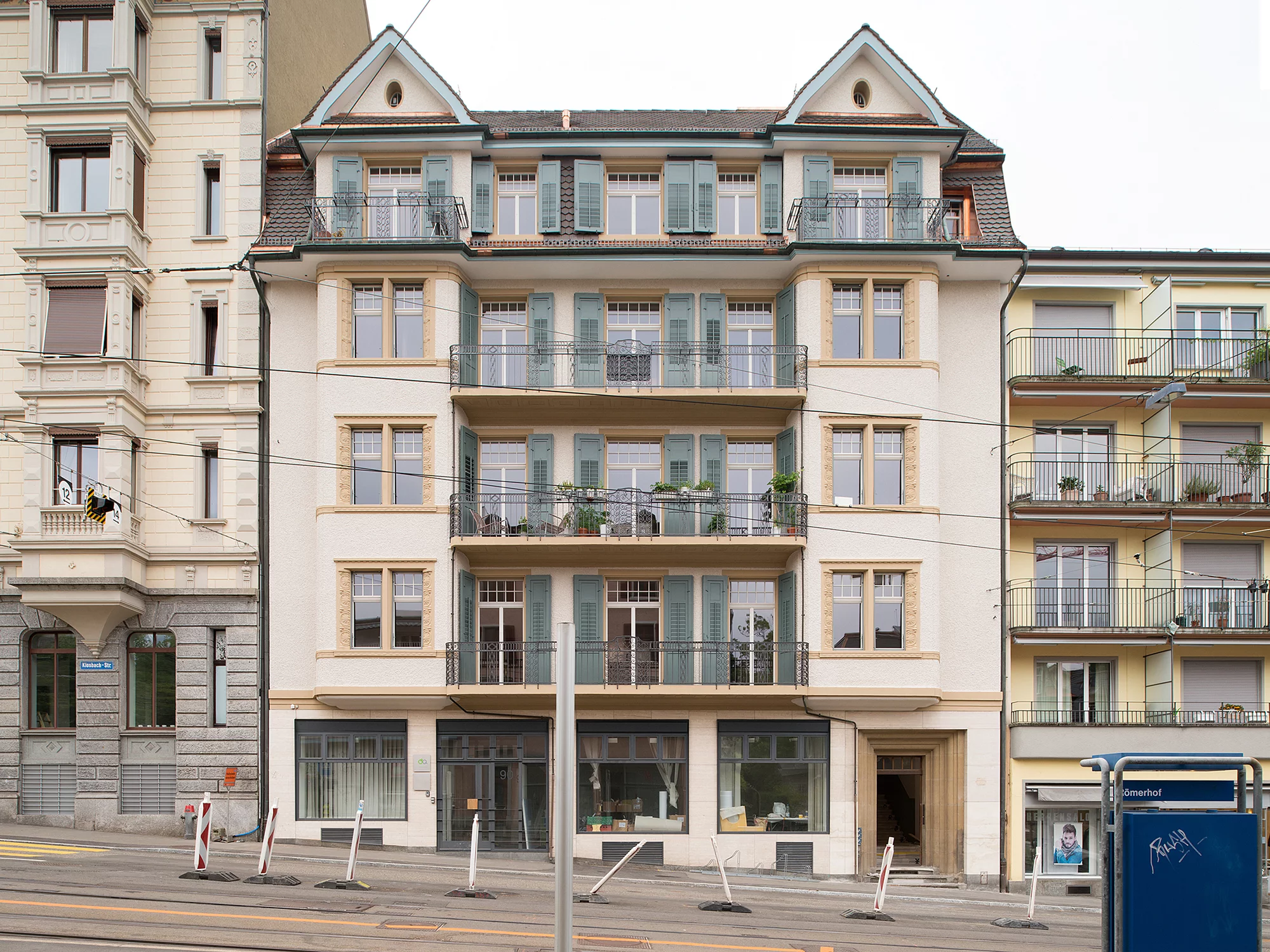 Aussenansicht Klosbachstrasse 90