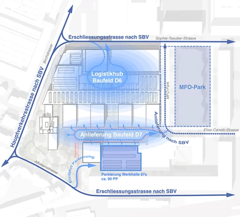 Arealpläne MFO-West Plan: Salewski Nater Kretz