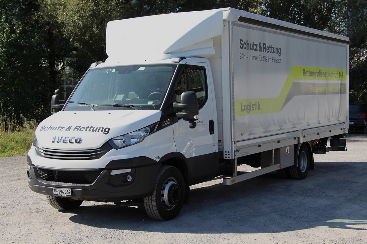 Logistikfahrzeug