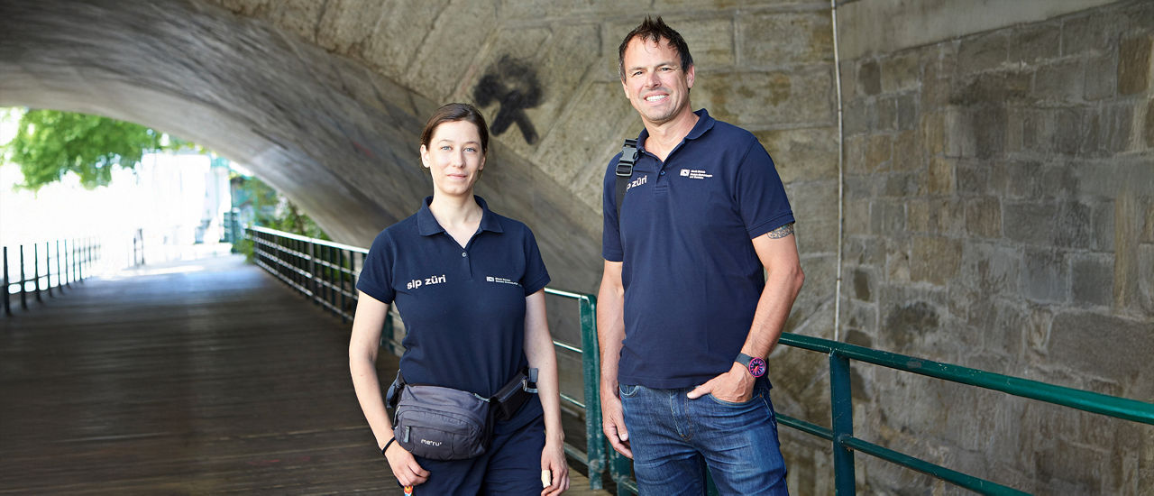 Porträtbild Mara Brügger und Andreas Trachsel