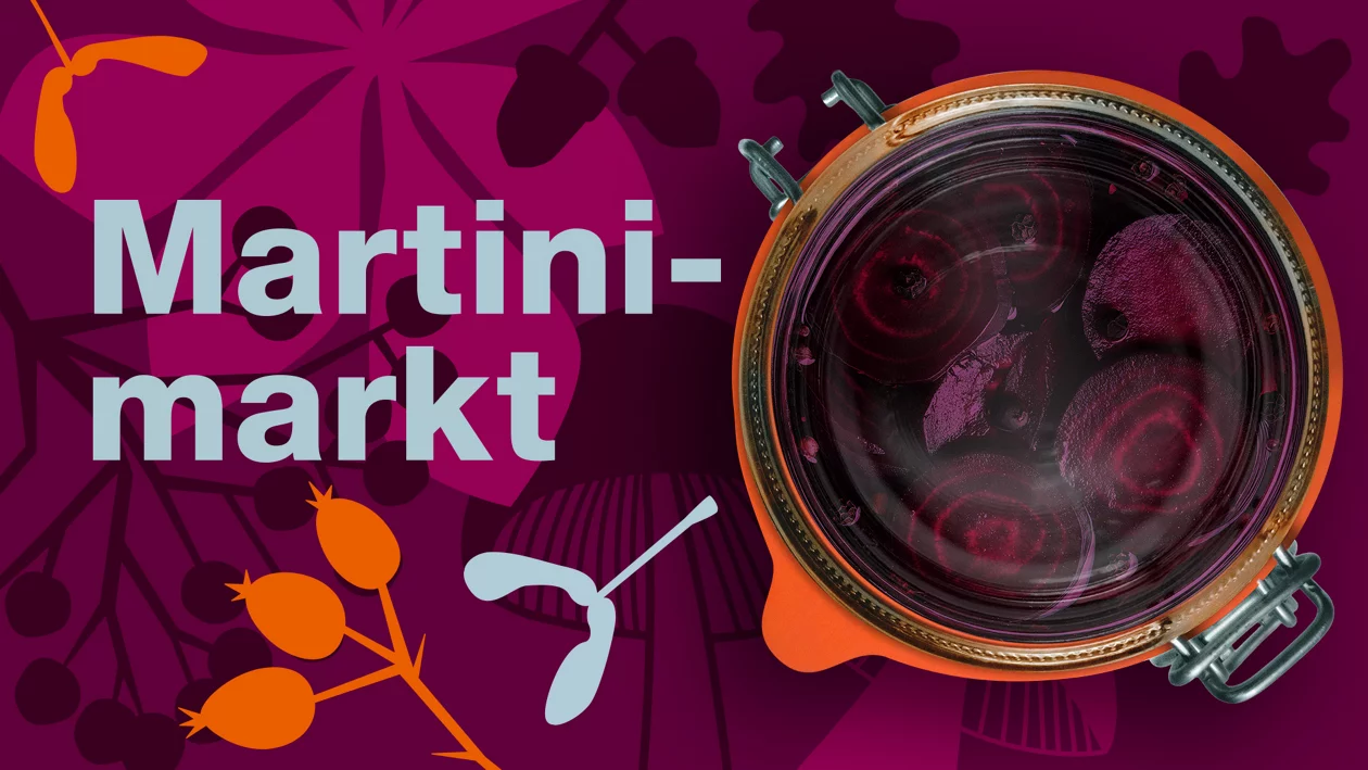 Offizielles Plakat des Martinimarktes.
