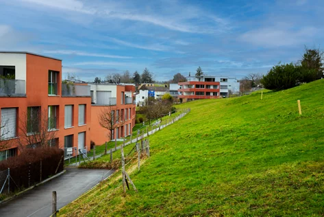Blick auf Appenzellerweg