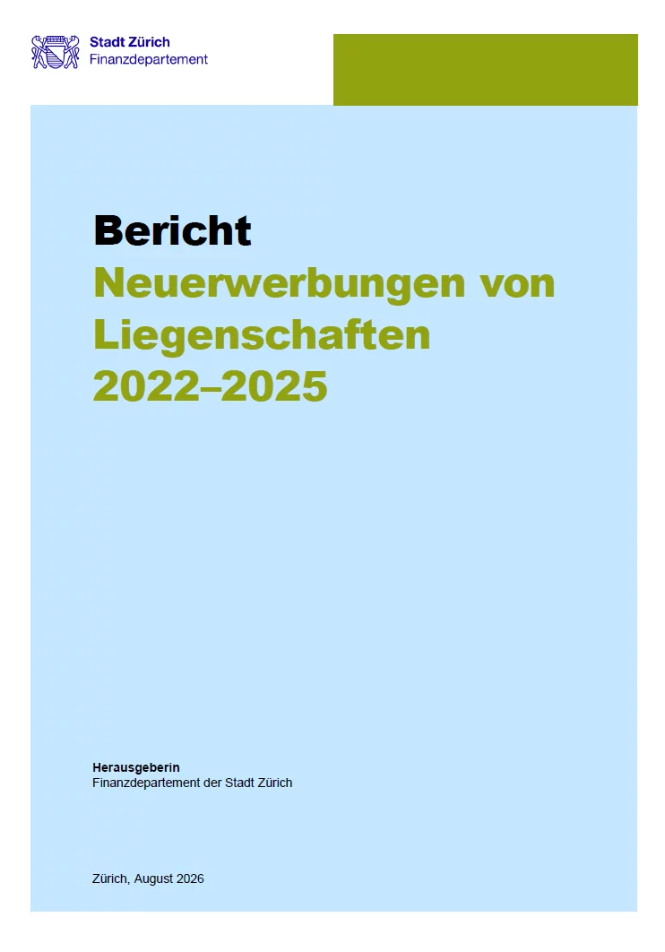 Titelblatt der Publikation