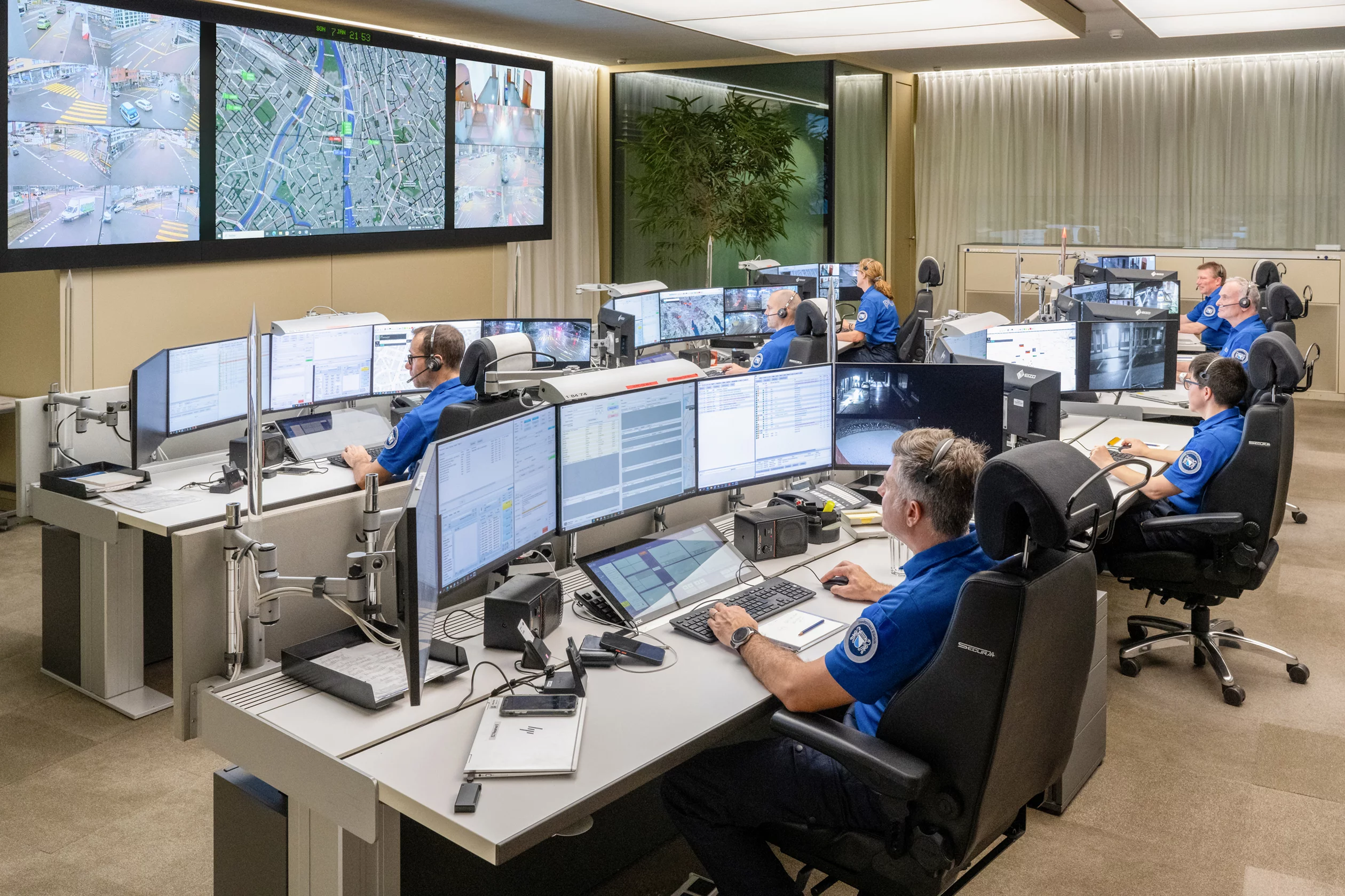 Einsatzzentrale der Sicherheitsorganisationen Zürich