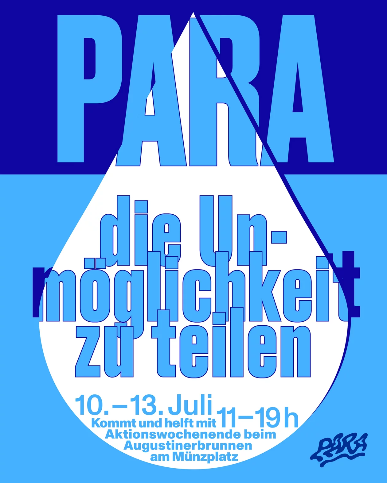 Werbeplakat Para