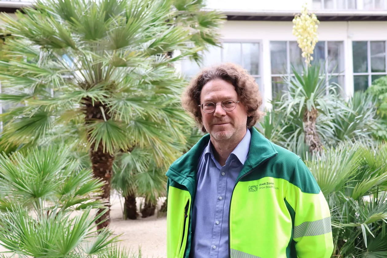 Peter, Mitarbeiter bei Grün Stadt Zürich