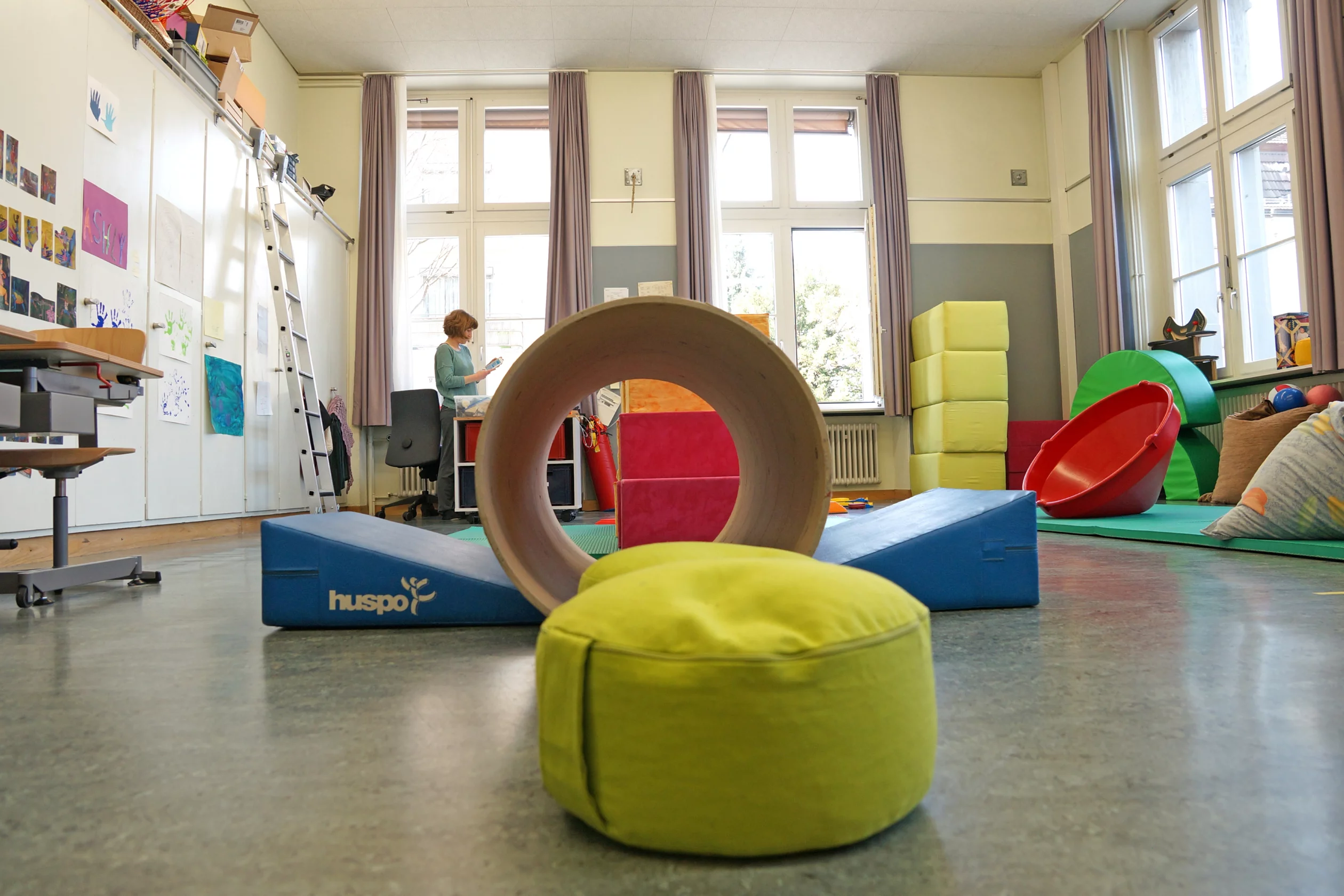 Foto eines Psychmotorik-Therapieraumes