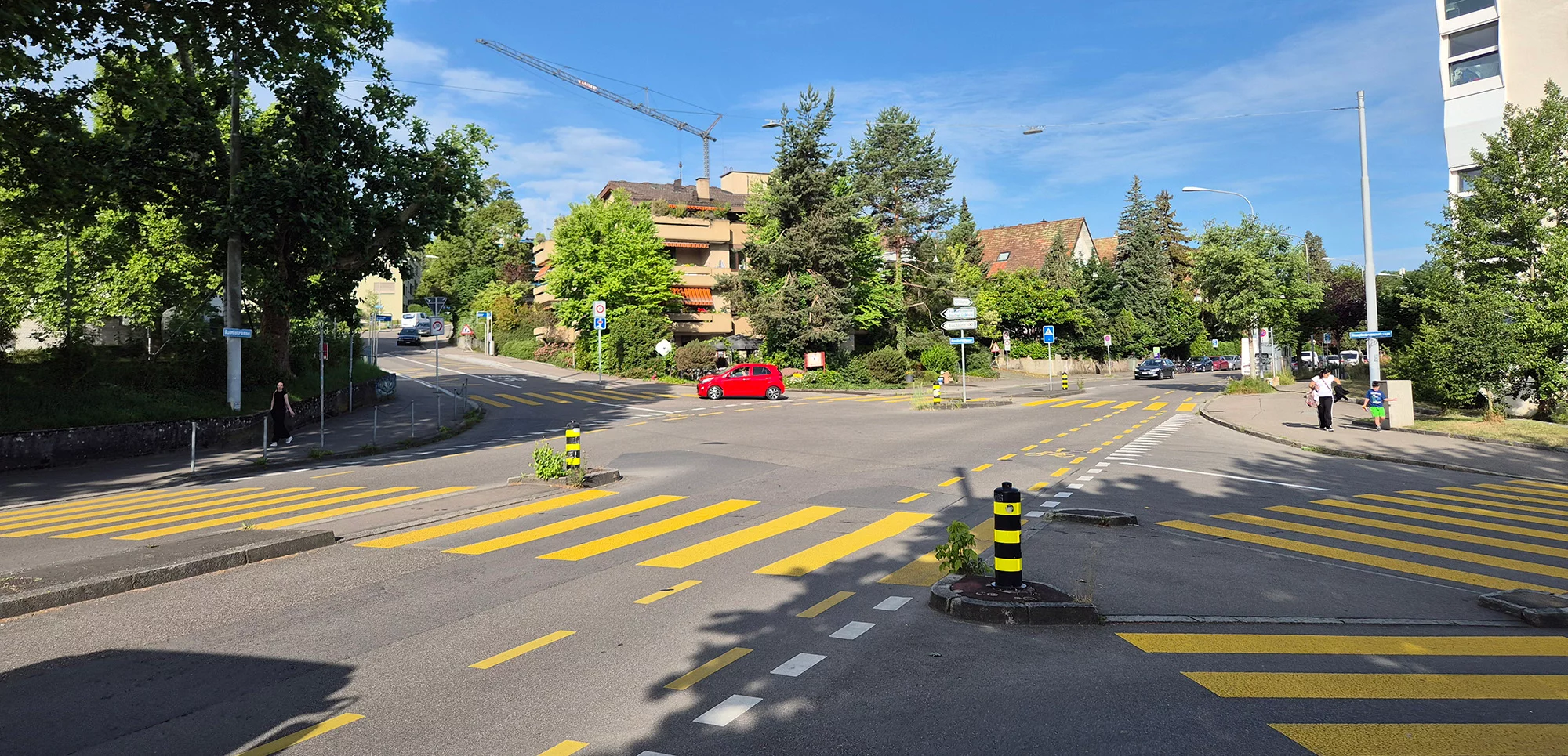 Strassenkreuzung Rautistrasse