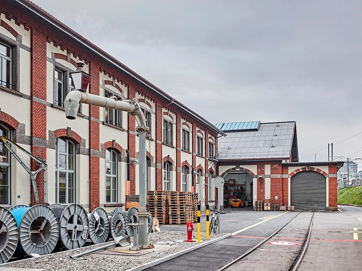 Aussenansicht SBB Unterhaltsanlage F