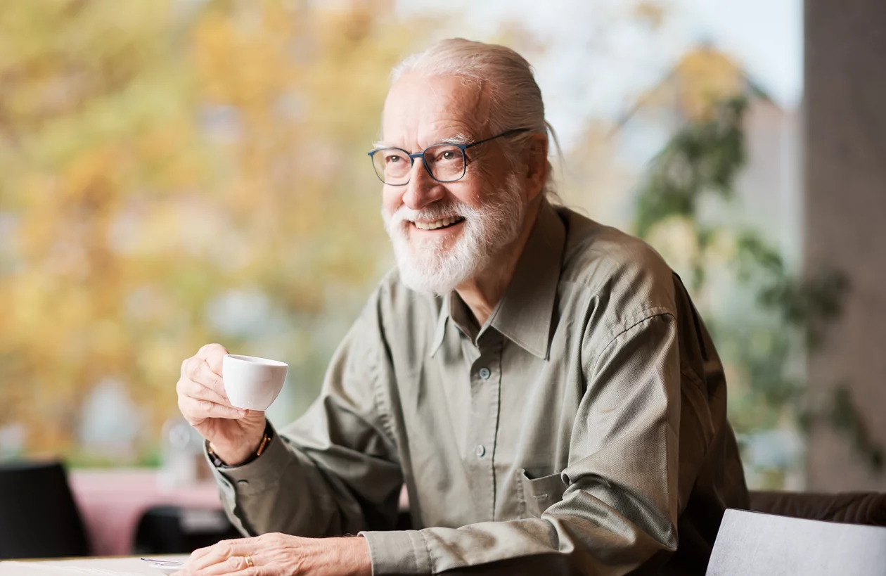 Richard Schallenberg-Stamm, Ehemann einer Bewohnenden im Gesundheitszentrum für das Alter Entlisberg