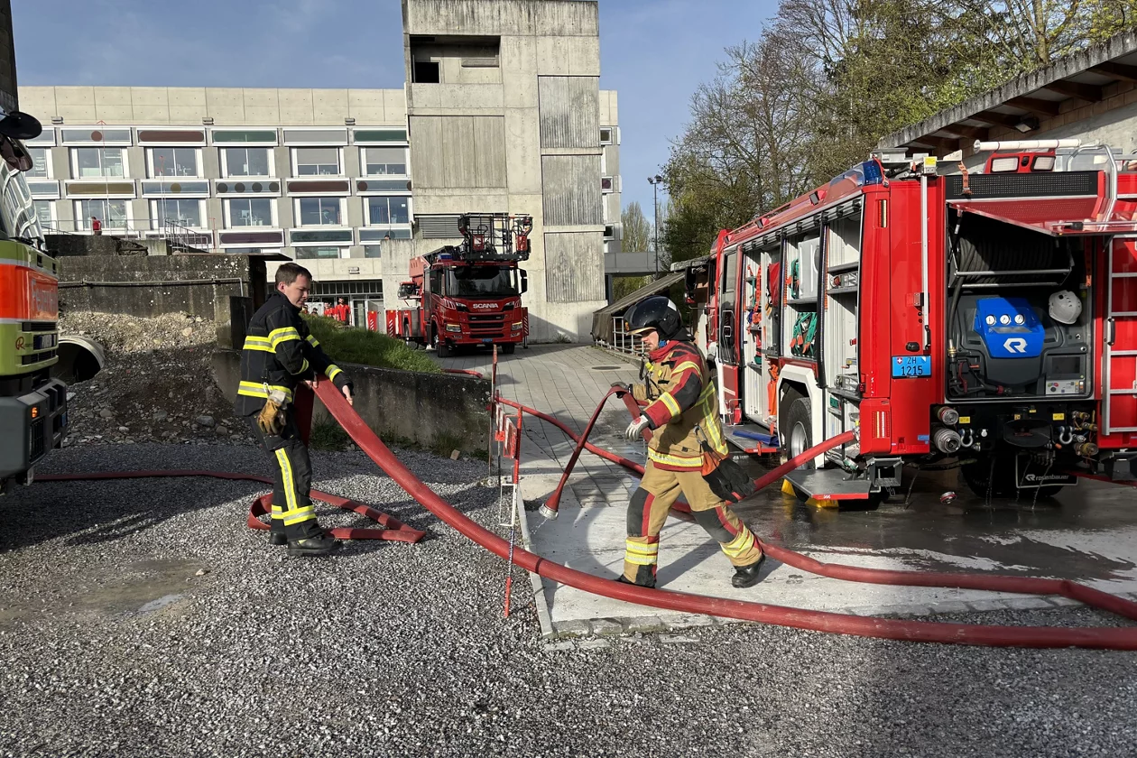 Schlauchübung