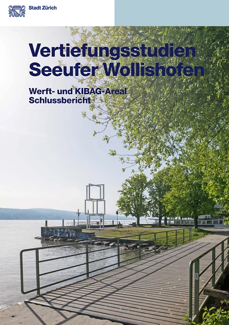 Titelseite Vertiefungsstudie Seeufer Wollishofen