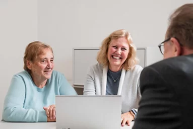 Beratung eines Ehepaars