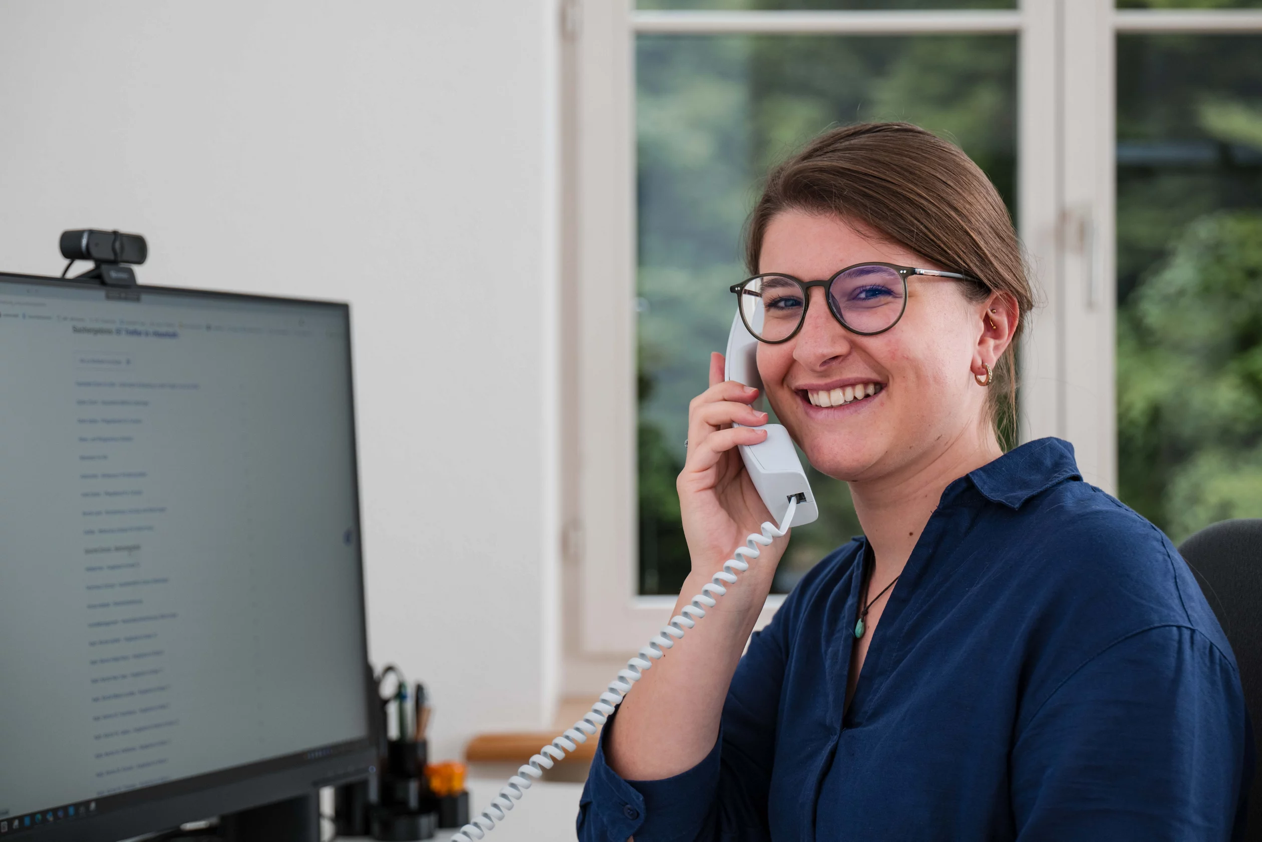 Vernetzung und Information am Telefon