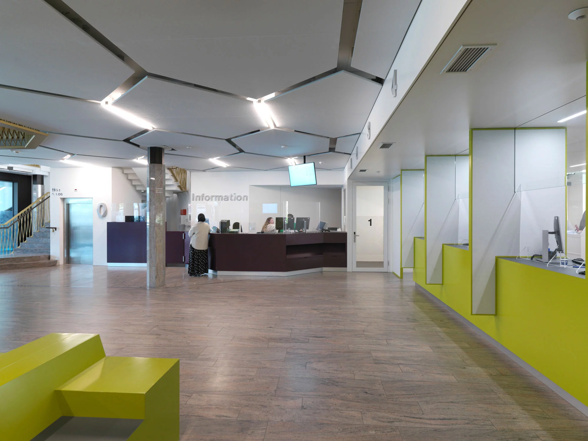 Empfang Sozialzentrum Wipkinerplatz