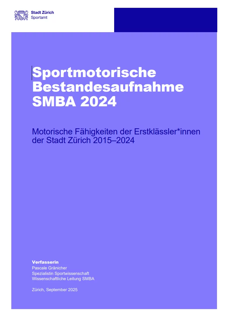 Sportmotorische Bestandesaufnahme SMBA 2024