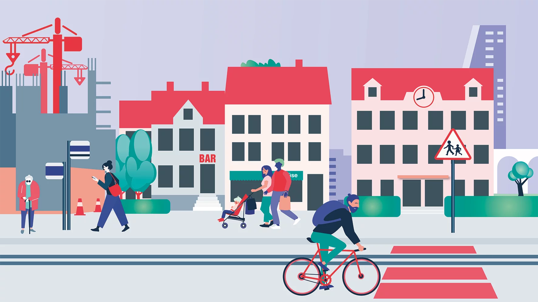 Illustration Stadtentwicklung