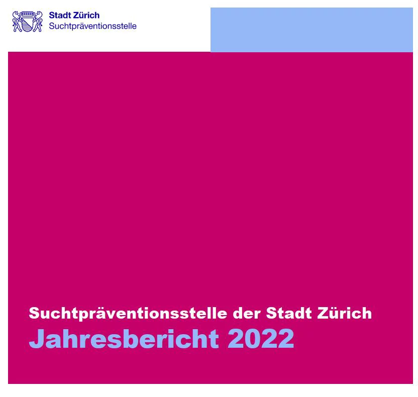 Frontseite des Jahresberichts