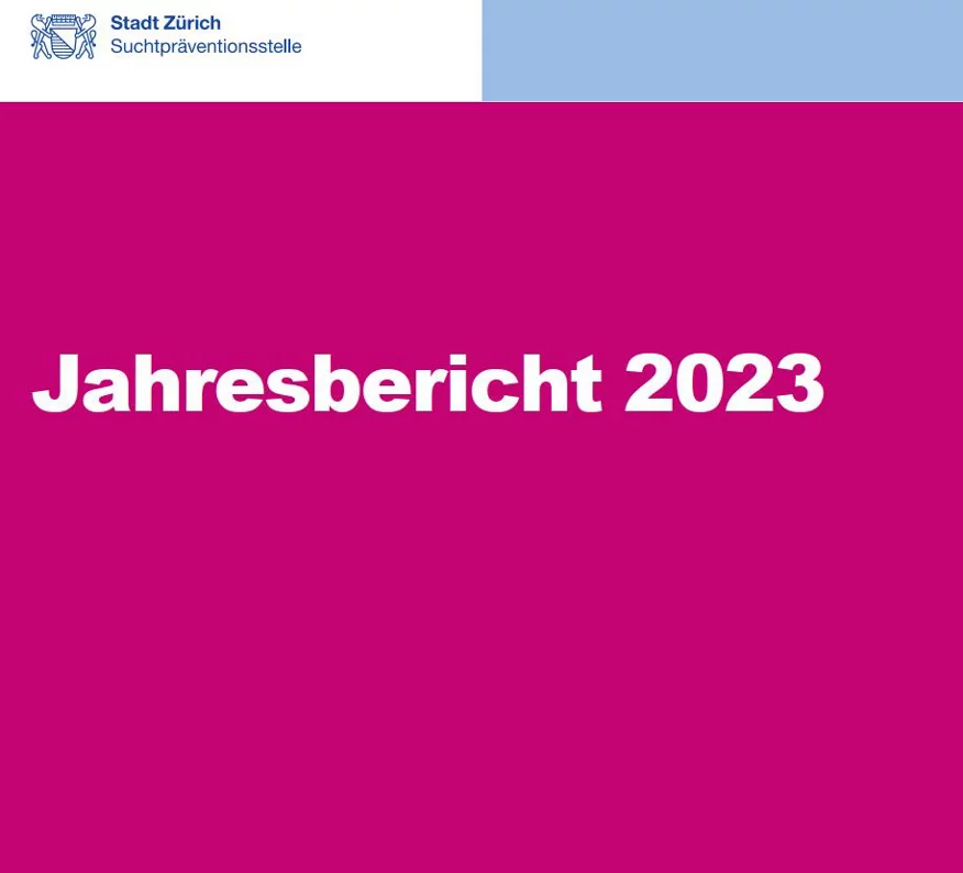 Frontseite des Jahresberichts