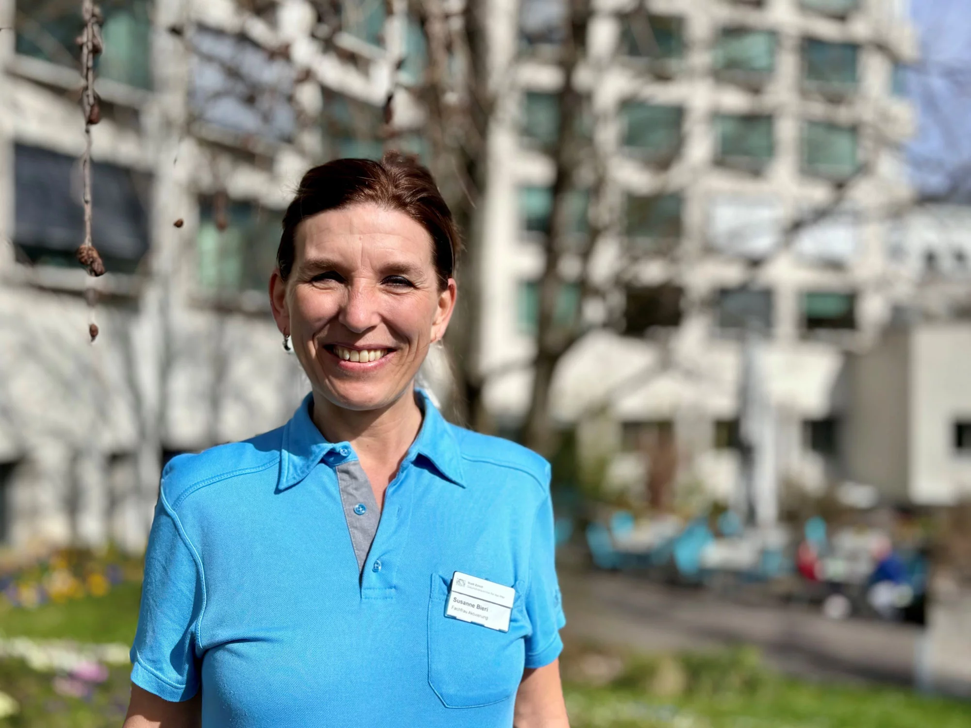Susanne Bieri, Fachfrau Aktivierung im Gesundheitszentrum für das Alter Entlisberg
