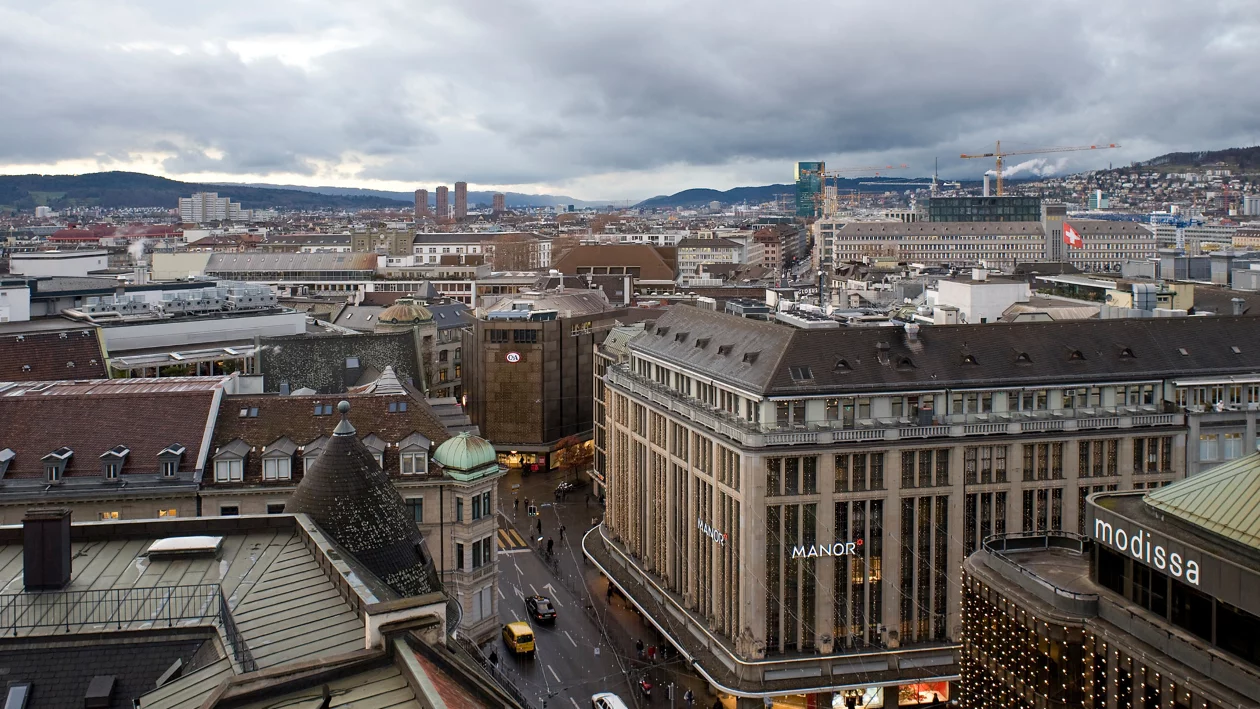 Luftaufnahme City