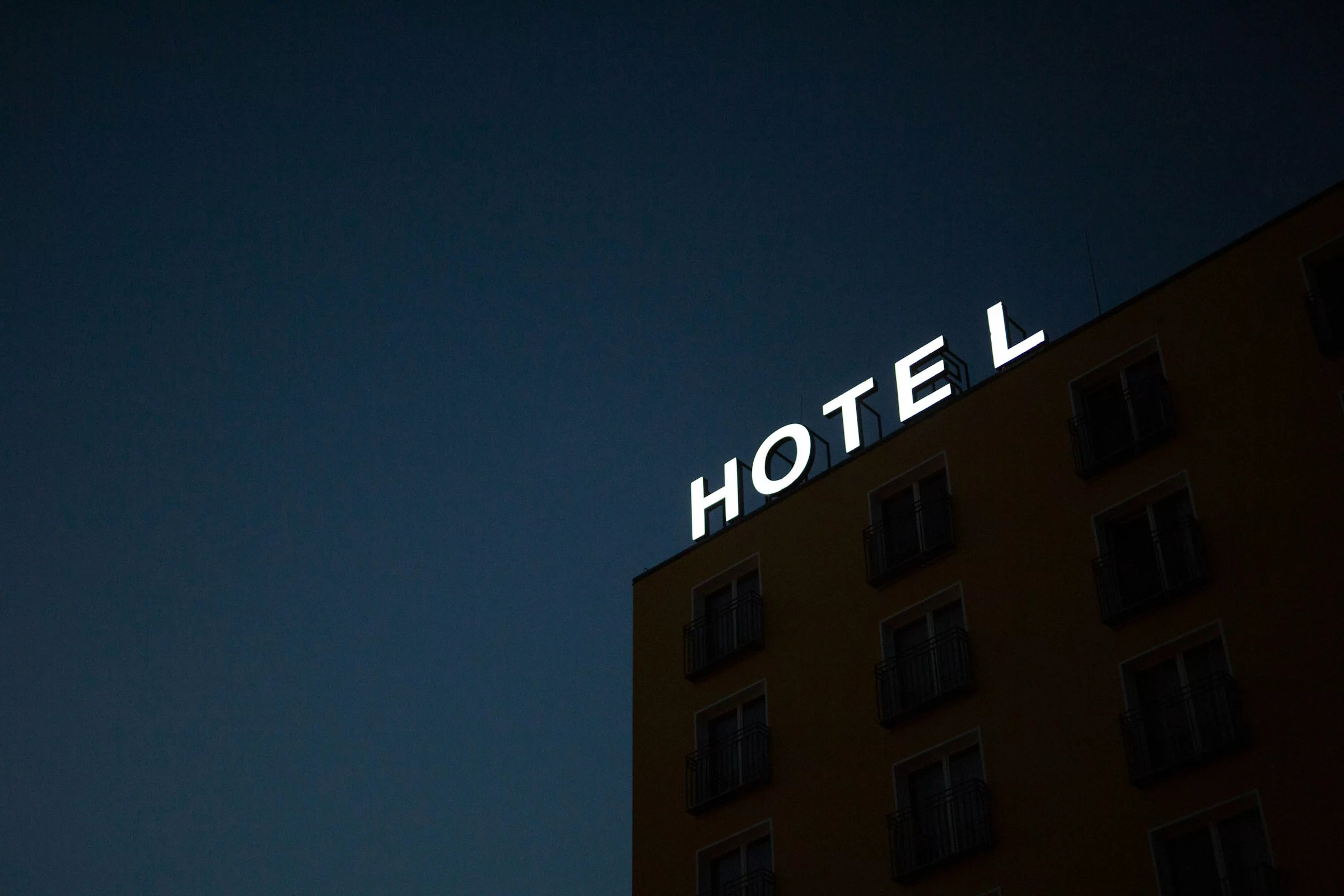 Aussenansicht eines Hotels