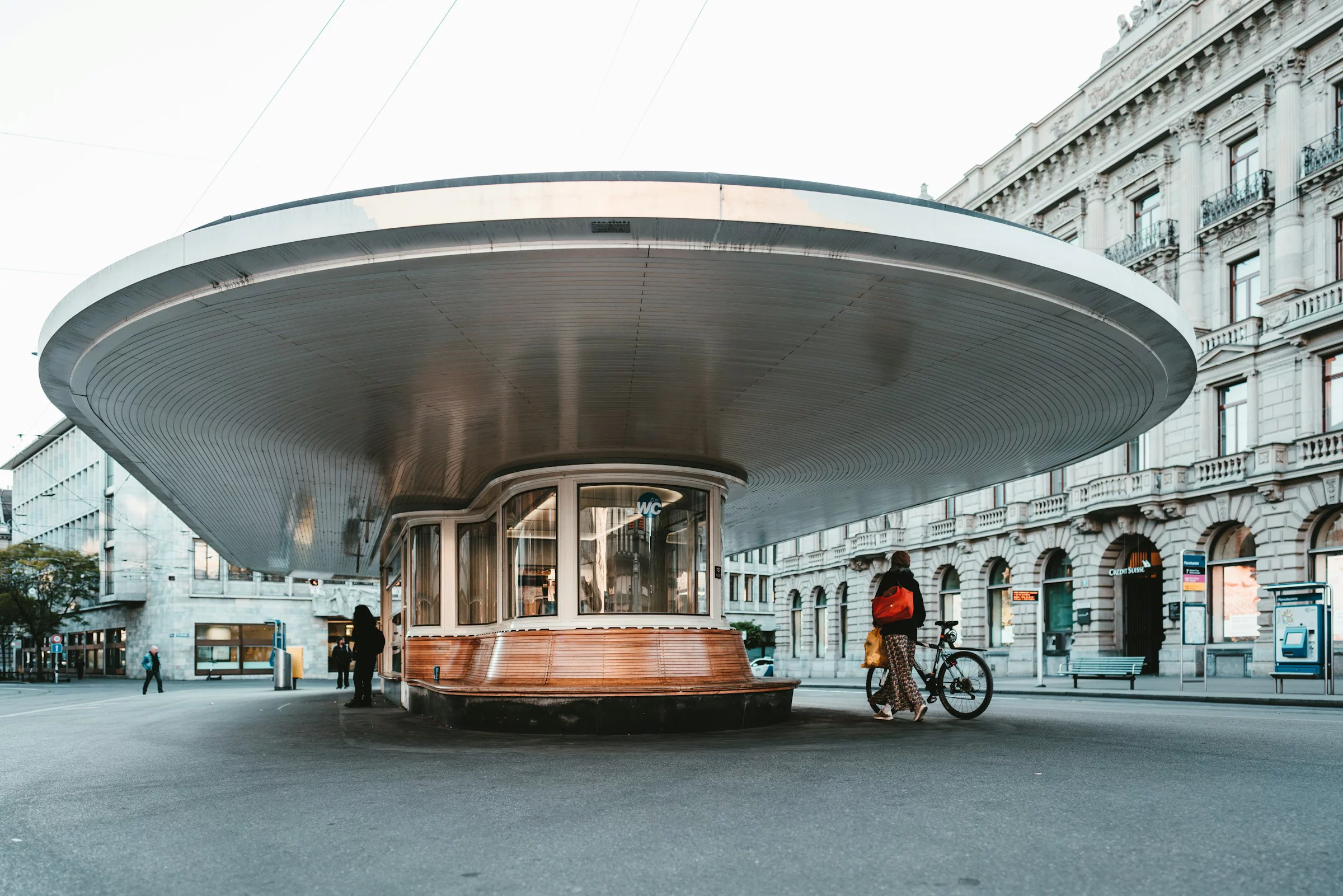 Tramhaltestelle Paradeplatz