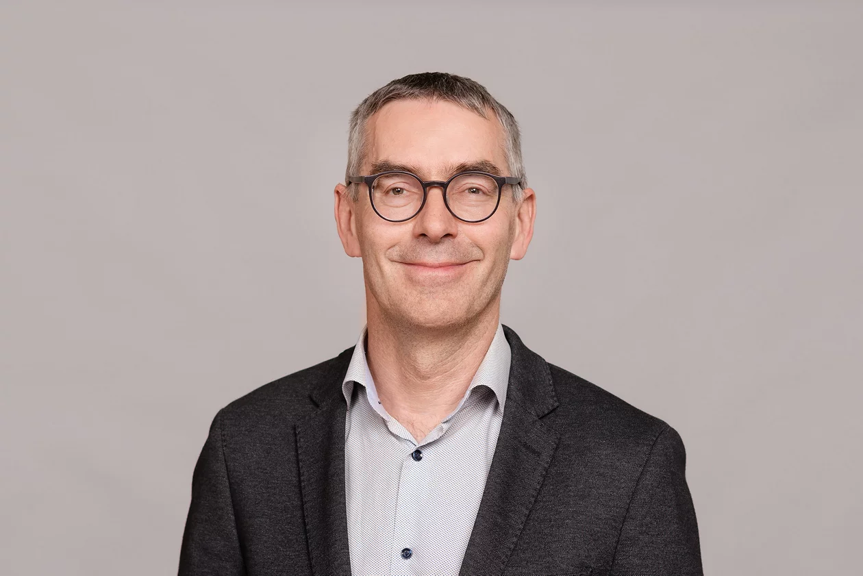 Porträt des Stadtschreibers Thomas Bolleter