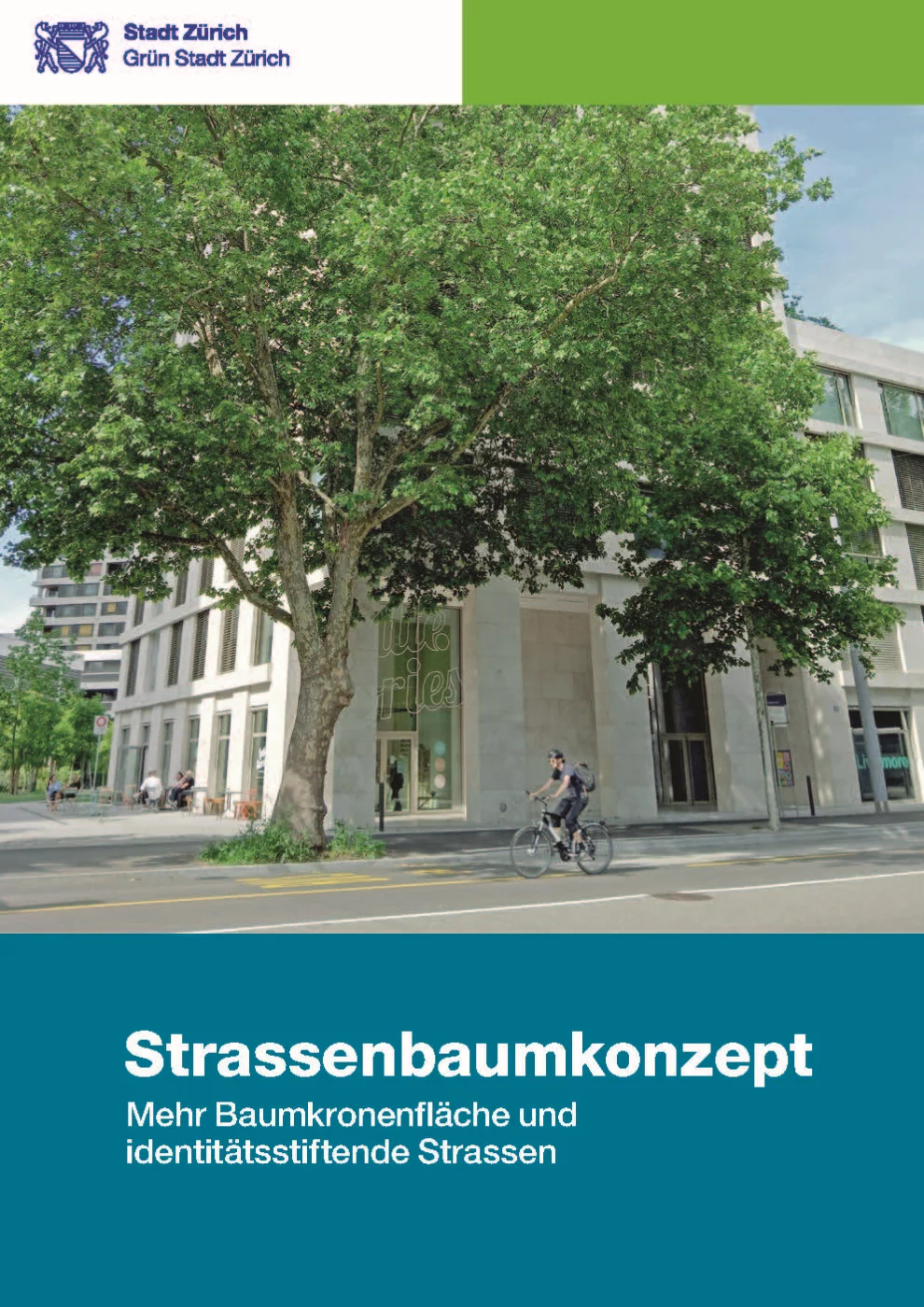 Titelbild Strassenbaumkonzept Grün Stadt Zürich