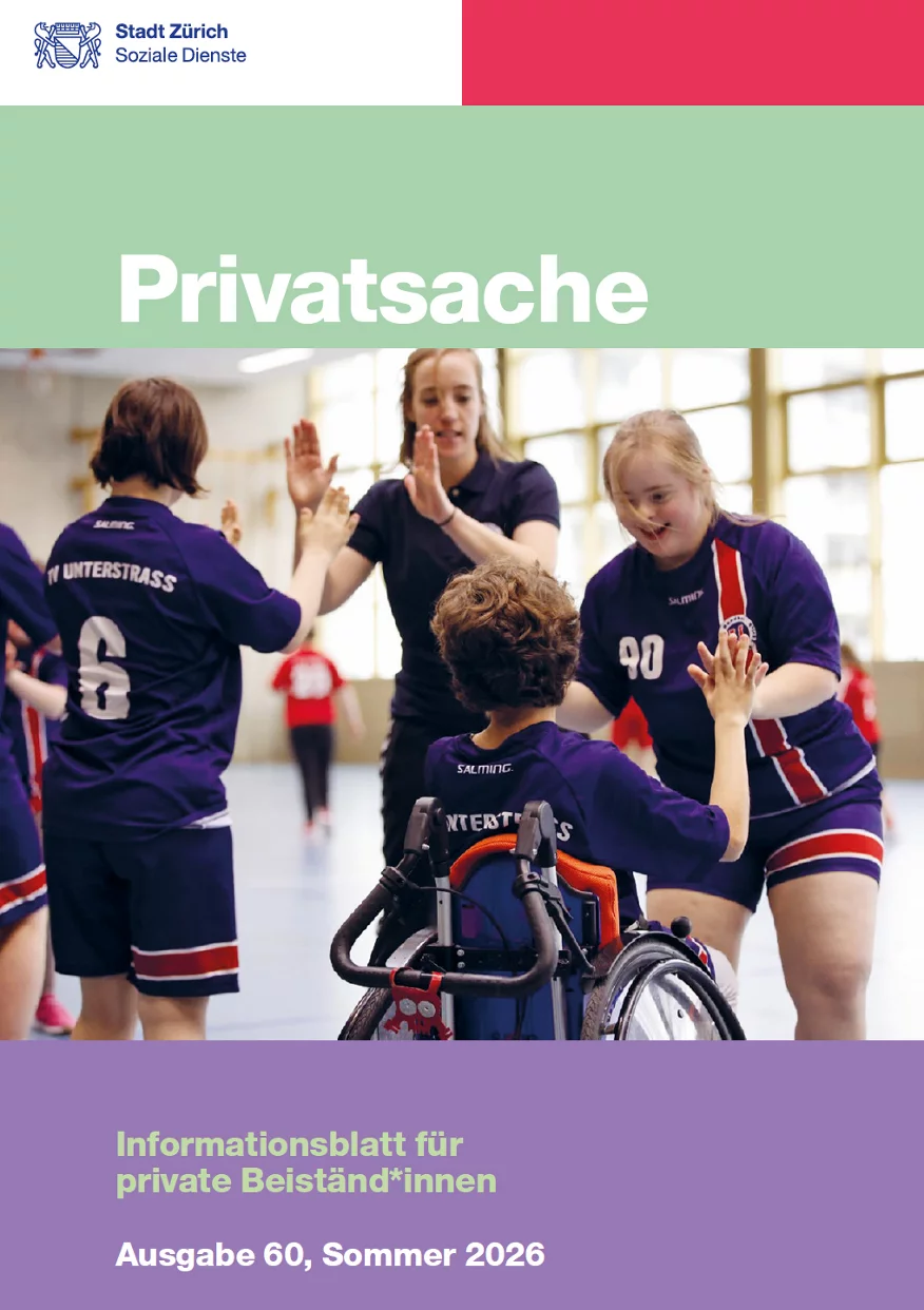 Cover aktuelle Ausgabe Privatsache