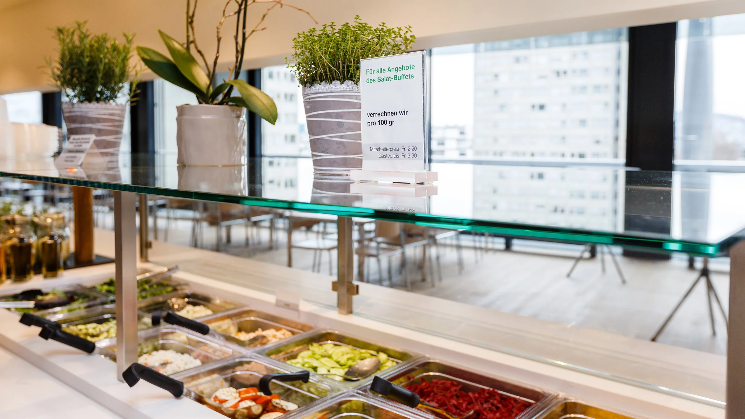 Buffet im Stadtspital Zürich Triemli