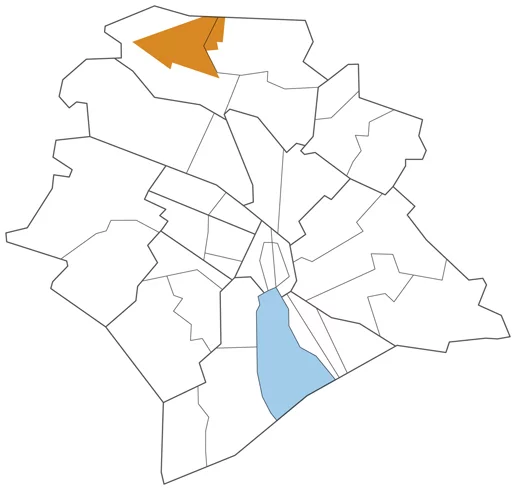 Übersichtsplan Zürich-Affoltern