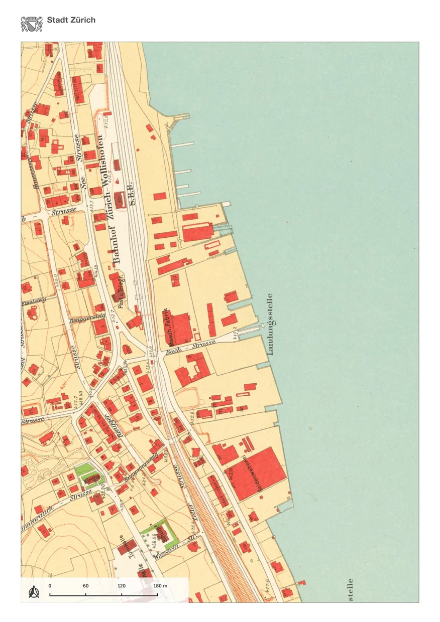 Übersichtsplan Wollishofen